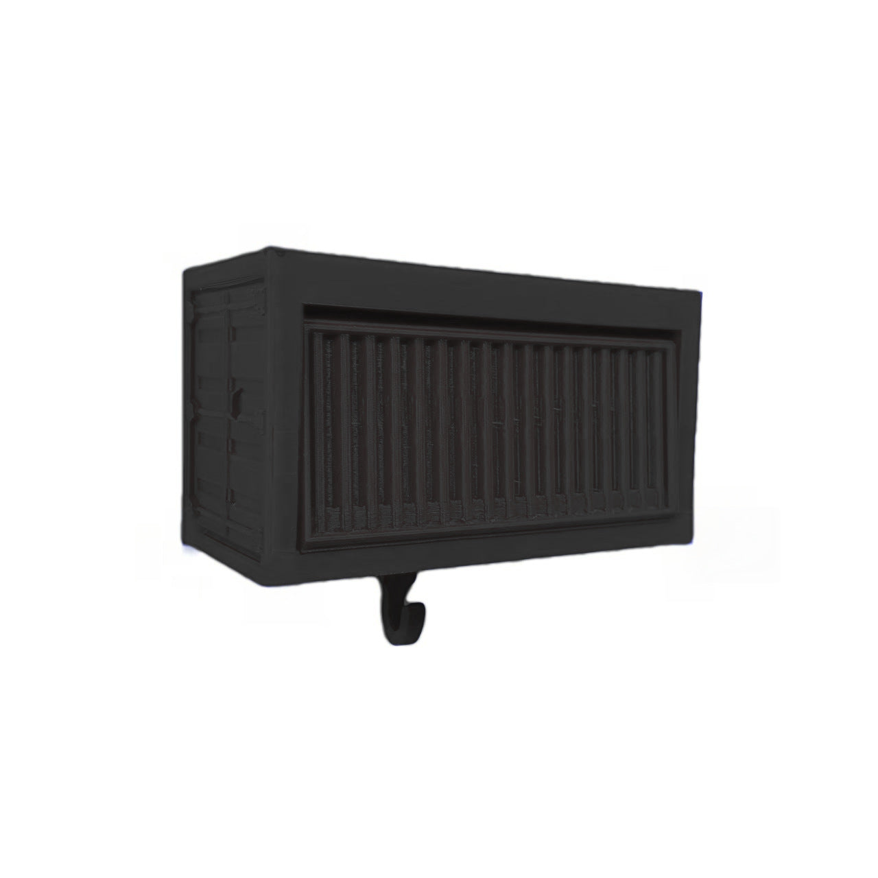 Wall-mounted garage key holder