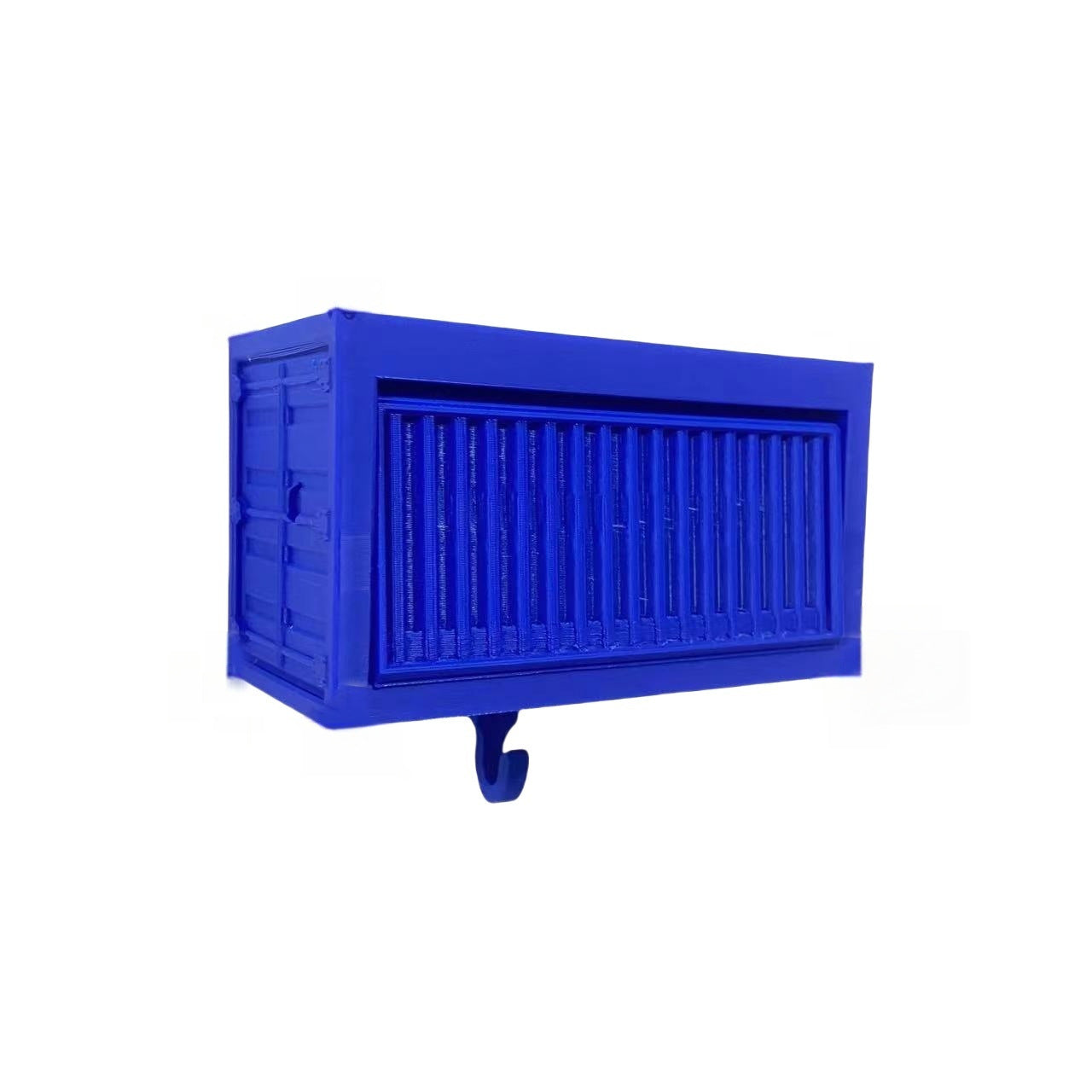 Wall-mounted garage key holder