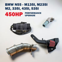 450HP Performance Upgrade For N55 BMW M135i, M235i, M2, 335i, 435i, 535i (F Chassis) 3