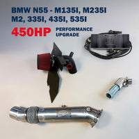 450HP Performance Upgrade For N55 BMW M135i, M235i, M2, 335i, 435i, 535i (F Chassis) 1