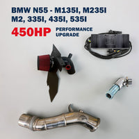 450HP Performance Upgrade For N55 BMW M135i, M235i, M2, 335i, 435i, 535i (F Chassis) 2