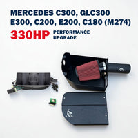 330HP Performance Upgrade For M274 2.0L Mercedes C300, GLC300, E300, C200, E200, C180 | Palenon Performance 1
