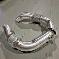 Race Downpipe For BMW F10 M5 and F12, F06, F13 M6 including Competition (S63 Engine) 1